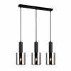ITALUX PND-5581-3-BK+SG - Luster na sajli SARDO 3xE27/40W/230V crna