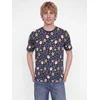 JACK & JONES Majica JJBELL XMAS mornarska/konjak/zelena/krvavo rdeča