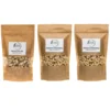 Komplet - soljene pistacije 500 g + 2x indijski oreščki 500 g