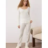 Trendyol Milla Ženski set pidžame Thmaw26Pt00165, Beli