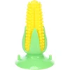 Flamingo Igrača za Pse Bruco Koruza s priseskom 15cm - Termoplastična guma - Dental igrače - Flamingo