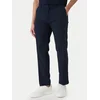 Calvin Klein Hlače iz tkanine LV04LF609G Mornarsko modra Straight Fit