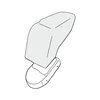Armrest Opel Corsa E 2014-2019 (adapter only)
