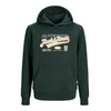 Jack & Jones Junior Majica med/temno zelena/bela