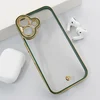 Maska za iPhone 16 Luxury Crystal Clear zelena