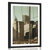 Plakat s paspartujem Manhattan - 20x30 no frame