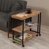 Hanah home Klub sto Melin 70x63x76cm Bež-Crni