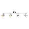 Globo 56134-4 - LED spot svetiljka ALASKA 4xLED/4W/230V sjajni hrom