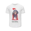 ONLY GIRLS Majica KOGANIMAL rdeča/črna/bela