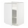 METOD Podni element s policama, bela/Stensund bela, 60x60 cm