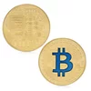 Bitcoin Kovanica - Zlatna / Plava KP5731
