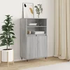 Visoka komoda siva sonome 60x36x110 cm od konstruiranog drva