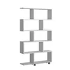 Hanah Home Polica za knjige Elif White 90 x 156 x 20 cm, Bela