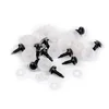Bleščeče oči z varovalom O10 mm - (11) kremasto svetlo AB (50 set)
