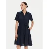 Gant Srajčna obleka 4503434 Mornarsko modra Regular Fit