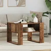 vidaXL Klubska miza Star les 66 x 53 x 45 cm Konstruiran les