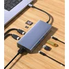 Adapter TIP-C na 2xHDMI+2xUSB+2xTIP C+SD/TF+RJ45