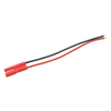 Pozlačen konektor 2,0 mm moški s kablom 20AWG 10 cm