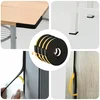 vidaXL Samolepilni pena trak 4 pcs Črna 15mm x 5m CR pena
