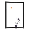 Plakat romantično ozračje - 60x90 black