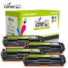 Komplet HP 125A/CB540A + CB541A + CB542A + CB543A/Laserjet CM1312, CP1215, CP1217, CP1515, CP1518 kompatibilni tonerji (4) - črna, cyan, magenta, rumena