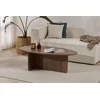 Nordure Klub sto Orba, 120x40x65 cm, Boje oraha
