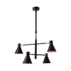 Less Viseća Lampa 4X40W E14 Black Mat