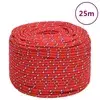 Brodski konop crveni 10 mm 25 m od polipropilena