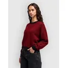 RVCA Dalas Flower Sweater brick red