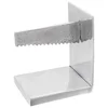 Držači za knjige 2 pcs Srebrno 11 x 14 x 17,5 cm Aluminij