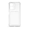Maska za telefon WALLET za Xiaomi Redmi 13C, Bela