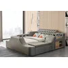 Hanah Home Osnova za krevet Dorwatch Smart, 250 x 100 x 290 cm, Braon