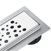 shumee Dekorativni pokrov Basic Decor Inox za linearni odtok Bubbles, 60 cm