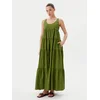 MICHAEL Michael Kors Poletna obleka MS582WLF4C Zelena Regular Fit