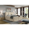 MID.YOU POSTELJA BOXSPRING 200 cm x 200 cm , tekstil bež