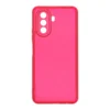 Maska Clear color za Huawei Nova Y70/ Y70 Plus crvena