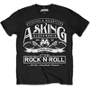 Asking Alexandria Rock n Roll Black L Majica