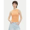 Pepe Jeans Top Viv PL506032 Oranžna Slim Fit