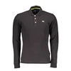 LA MARTINA Muška polo majica CCMP04-PK001_NERO_09999, Crna