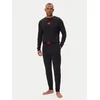 HUGO Pižama Galaxy 50549188 Črna Regular Fit