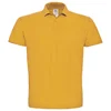 MAJICA KRATKI RUKAVI POLO B&C ID.001 180G ZLATNO ŽUTA 3XL