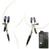 SuperLove E-Stim Nipple Clamps Set