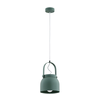 Argon 8283 - Luster na sajli LOGAN 1xE27/15W/230V, prečnik 20 cm, zelena