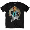 David Bowie Majica Circle Scream Unisex Black M