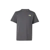 THE NORTH FACE Majica NSE SLOPES antracit / svetlo zelena