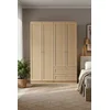 Hanah Home Ormar Baru 182, 137 x 182 x 52 cm, Bež