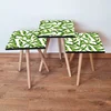 HANAH HOME Set 3 stočića 3Shp253 Green