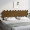 Vidaxl vidaXL Vzglavje postelje medeno rjave barve 196x3x80,5 cm borov les