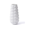 Hanah home Vaza LCA0031, 22x22x37 cm, Bela
