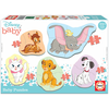 Puzzle za najmlajše Baby 5 Disney Risanke Educa od 24 mes